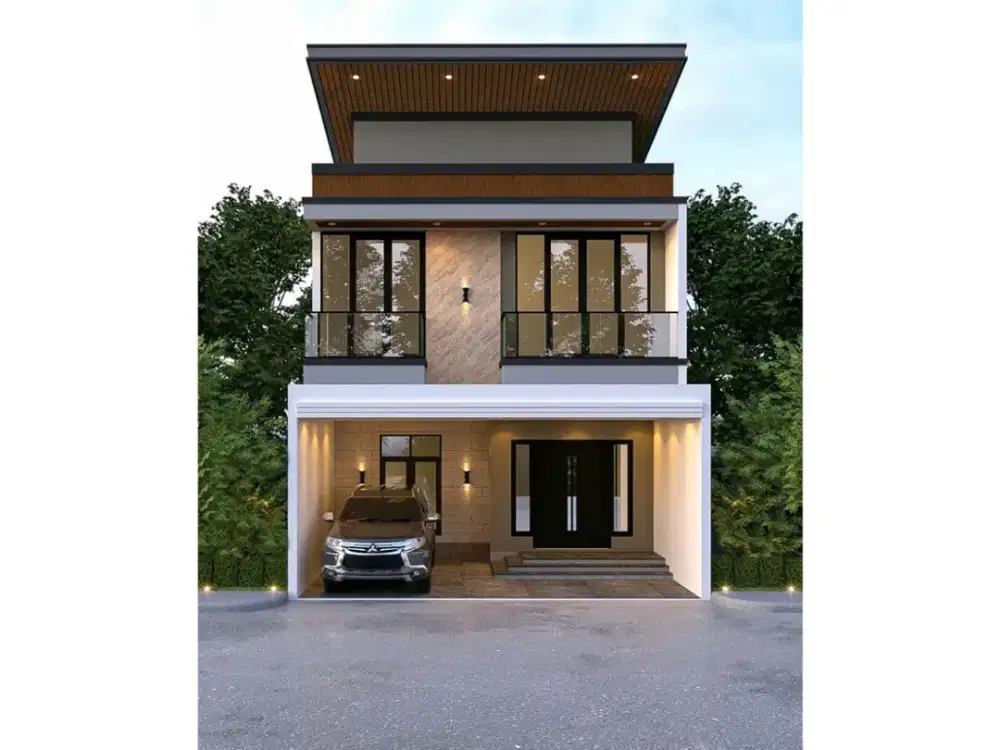 Rumah Murah 4 KT di Jagakarsa, Siap Bangun Desain Modern