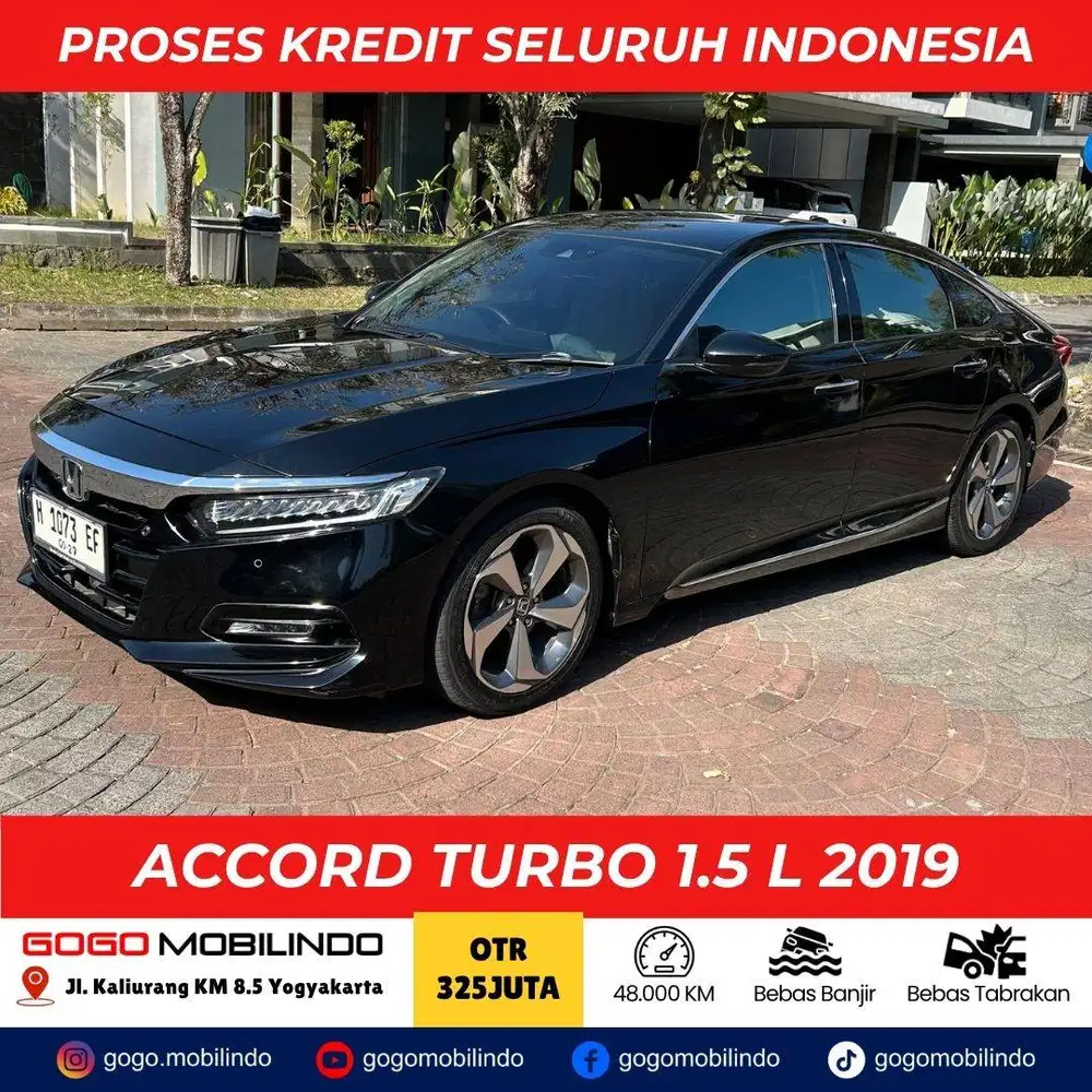 ACCORD TURBO 1.5 L 2019 HITAM PEMAKAIAN 2020
