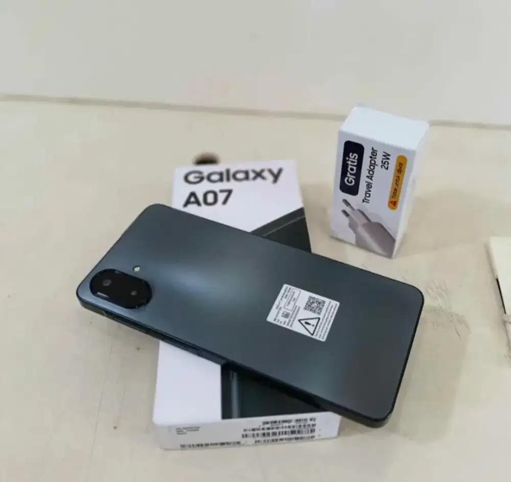 samsung A07 6/128 ,,mulus seperti baru,belum pernah bongkar,fulset