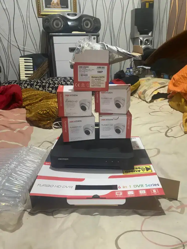 Jual paket cctv 5mp dan satuan hiksvision