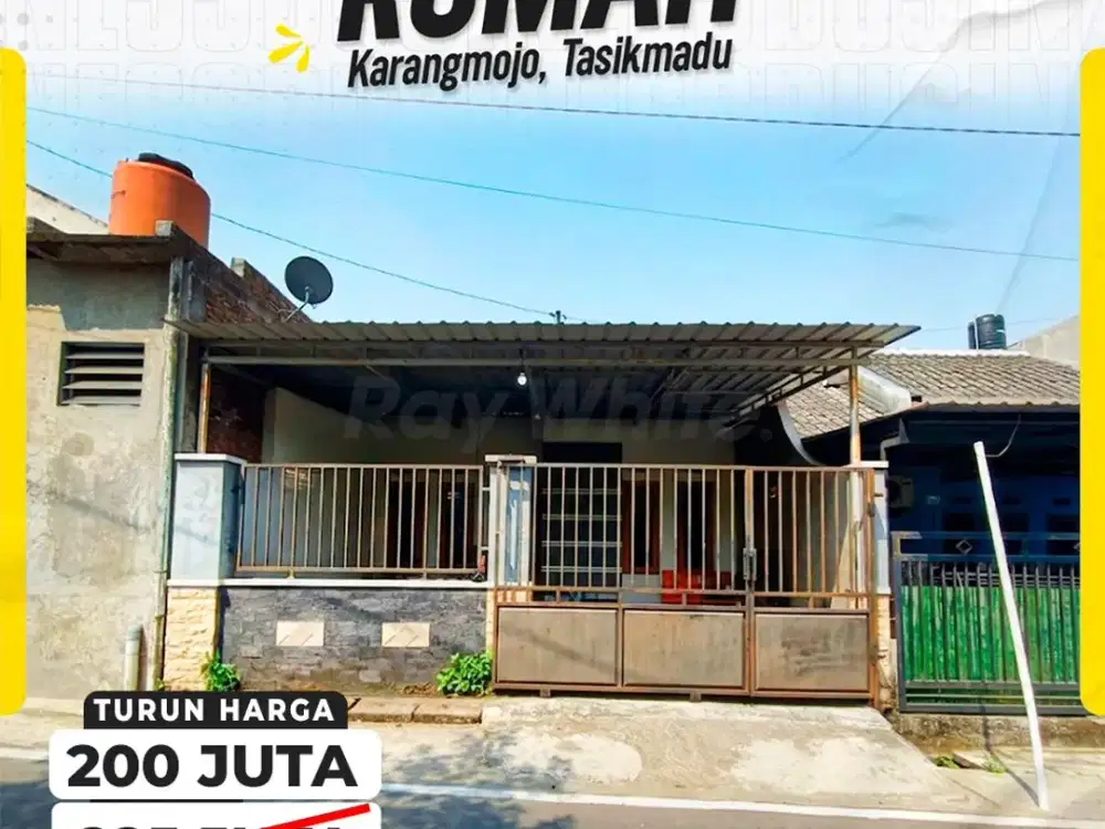 Dijual Rumah Full Bangunan Harga Murah di Perum Karangmojo Tasikmadu