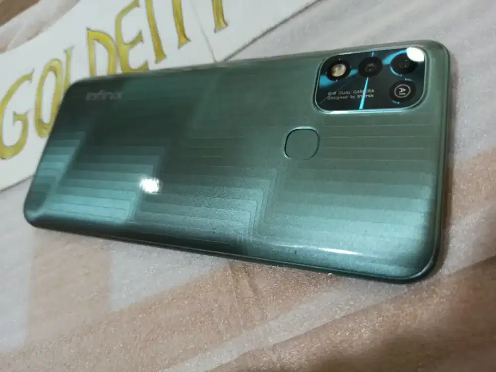 Infinix Hot 10 Play-4G.Ram 4/64.Finger.Mulus.ORI #GOLDEN PONSEL