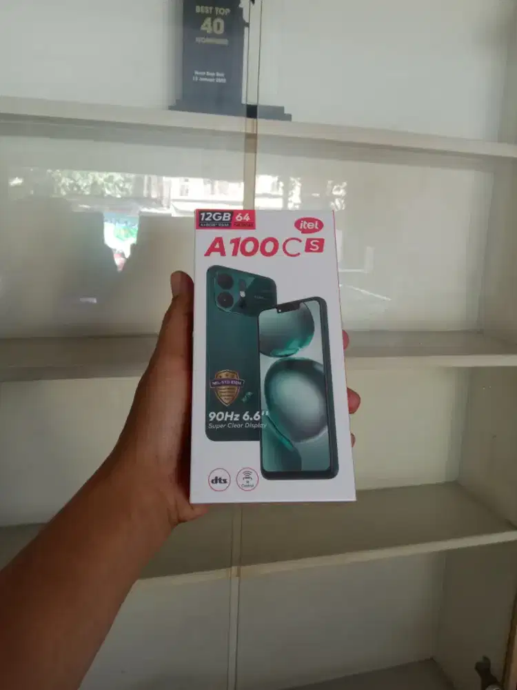 [ Fast respon WA ] Itel A100cs 4+8/64 Garansi resmi 1thn
