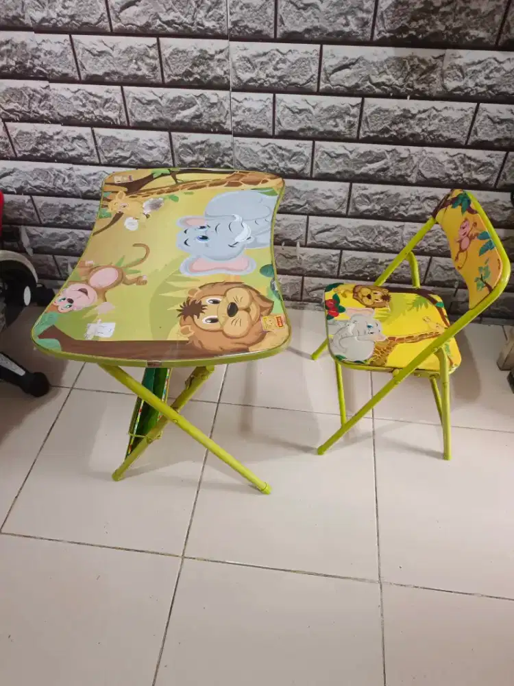meja kursi anak bekas preloved