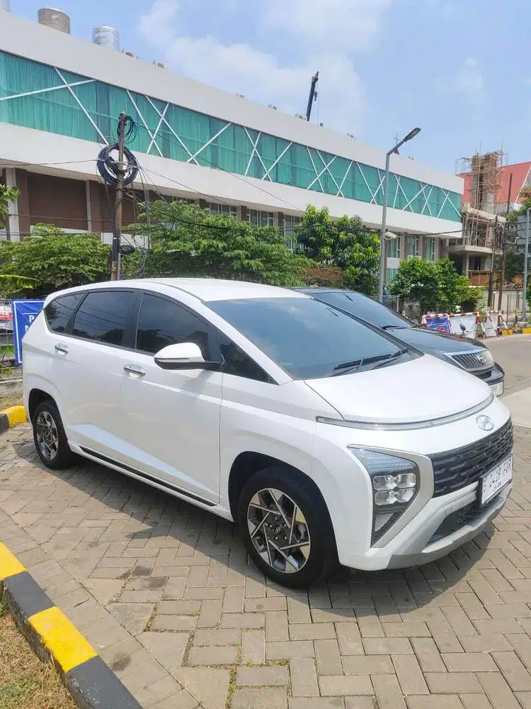 HYUNDAI STARGAZER PRIME 1.5 IVT 2025 Putih -Tipe Tertinggi,Cash Nego!
