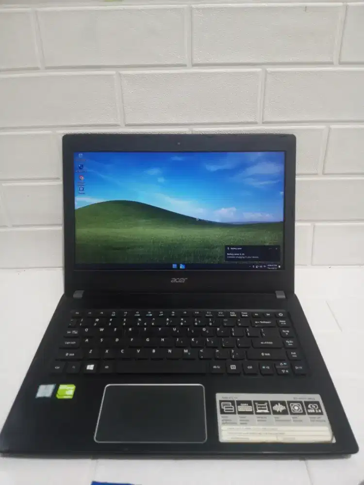 Acer Aspire 475G Core i3-6006U Dual Grafik DDR 8GB SSD 256GB 14 3 jam