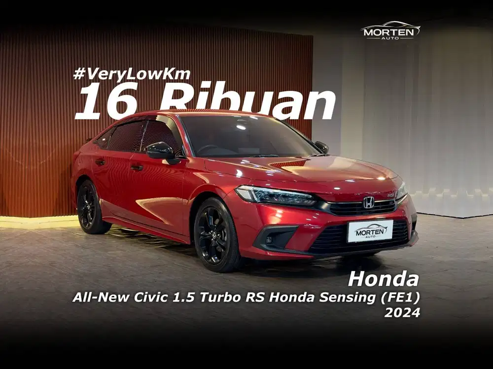 [Very Low Km!!!] Honda All-New Civic 1.5 Turbo RS Honda Sensing 2024