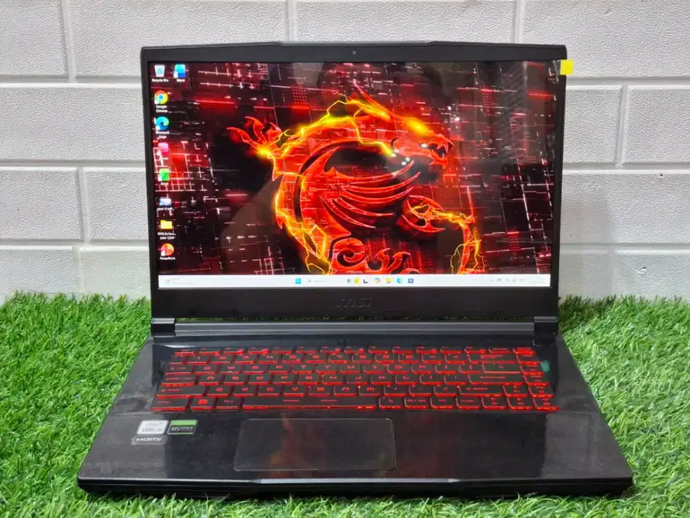 Laptop MSI GF63 core i5 gen 10 ram 16gb Rtx 3050