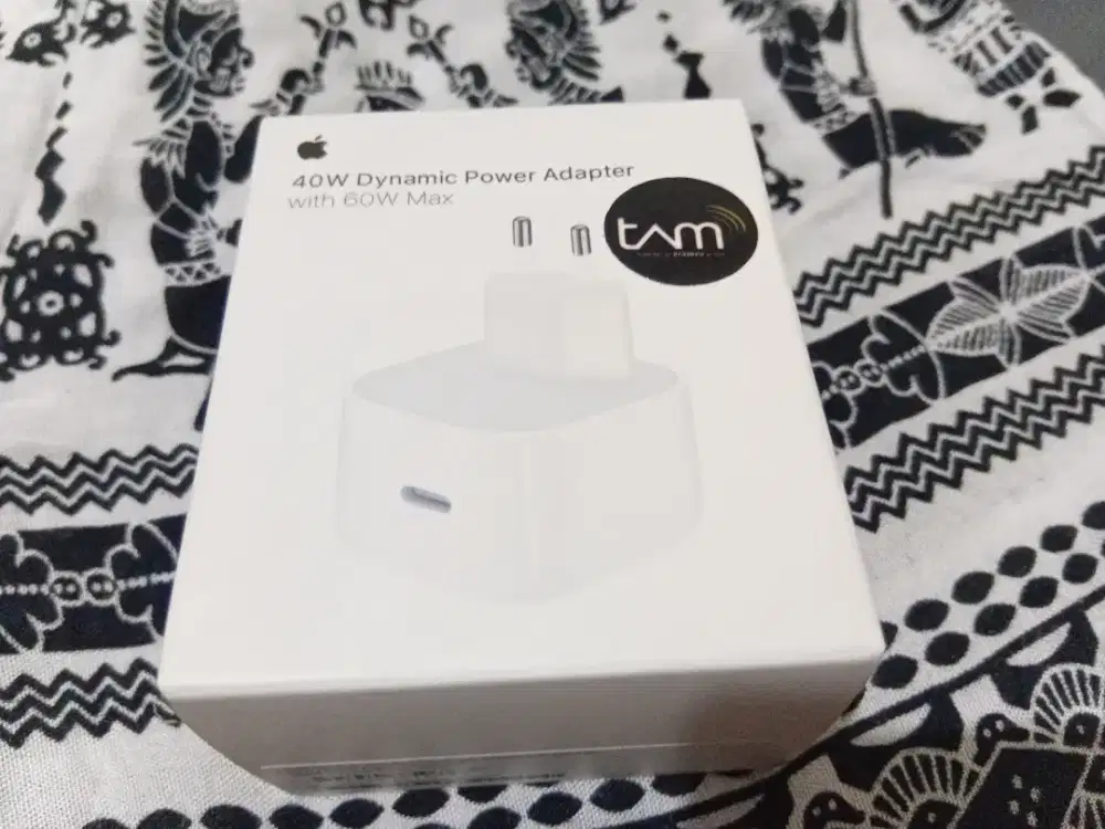 Adaptor Original Tam Iphone 17Pro 40W Tipe C(New)