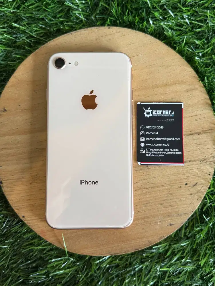 iPhone 8 256GB Rose Gold Ex inter | Second Original | Garansi Toko