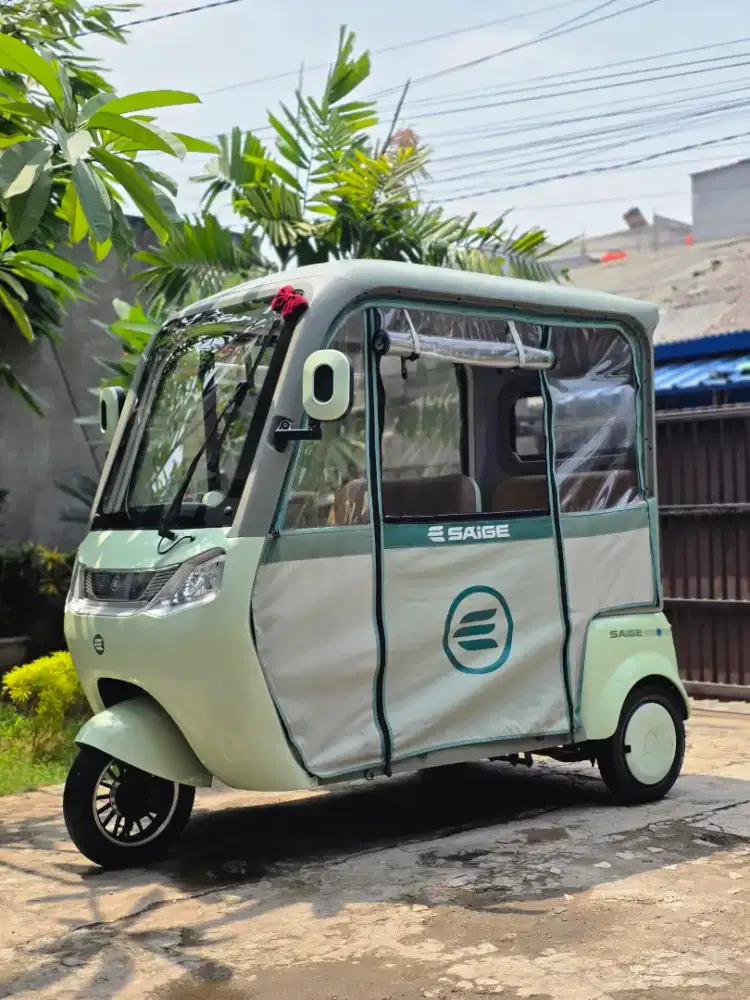 Saige Lyra Sepeda Listrik Roda Tiga Kilometer 3000an Like New Mulus