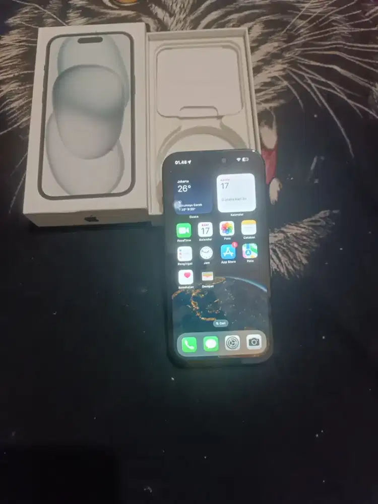 Iphone15 128gb wifi only aja (bisa tukar tambah )