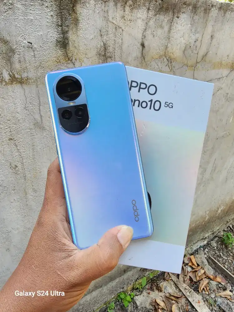 Oppo Reno 10 5G 8/256 fullset ori normal