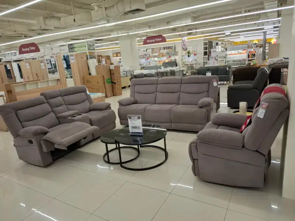 PROMO MURAH SOFA RECLINER SET LEXUS