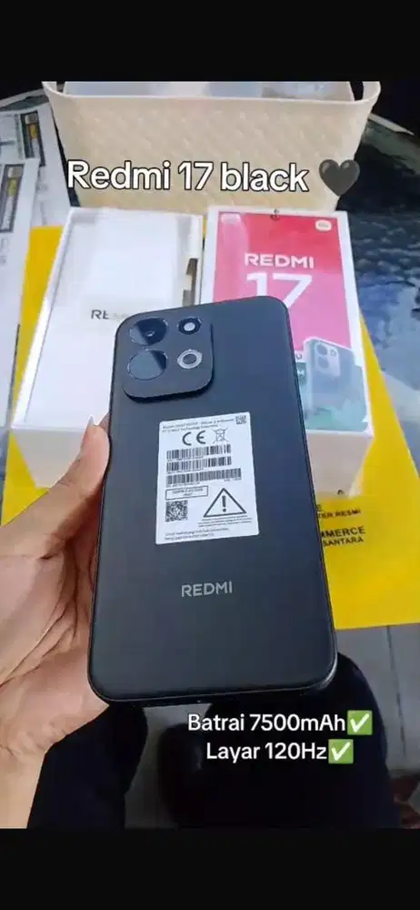 REDMI 17 Ready stok
