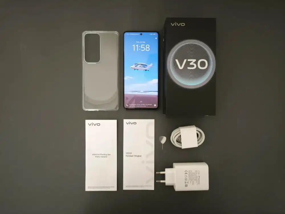 Vivo V30 5G 8/256 - Fullset Istimewa, Ex Garansi Resmi