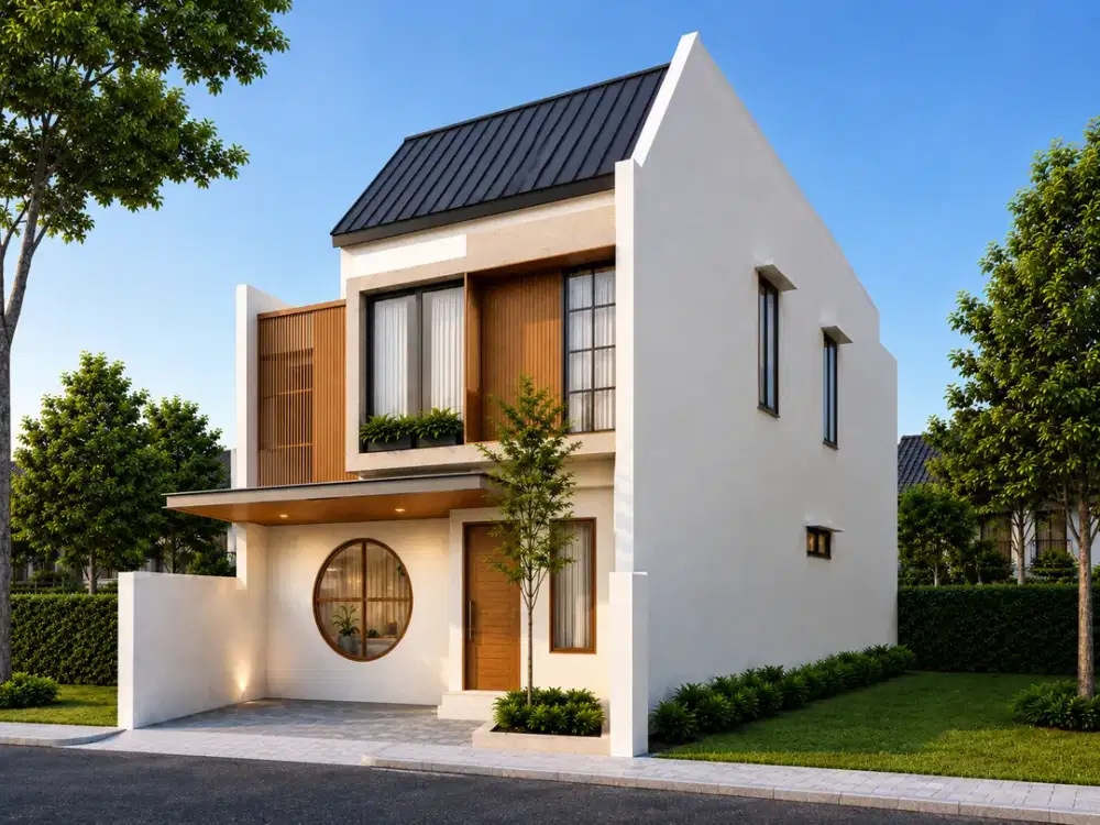 Rumah Lokasi Strategis, Lokasi Potensial! 500 Meter ke Jl. Moh Kahfi Free SHM