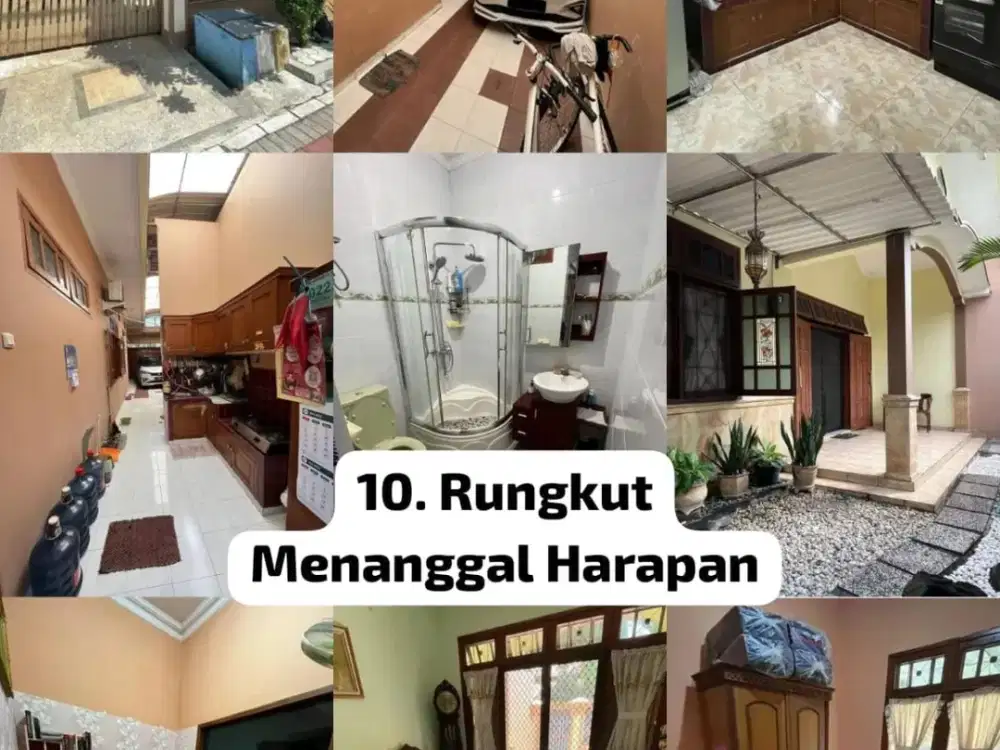Rumah Rungkut Menanggal Harapan Surabaya Full Furnished
