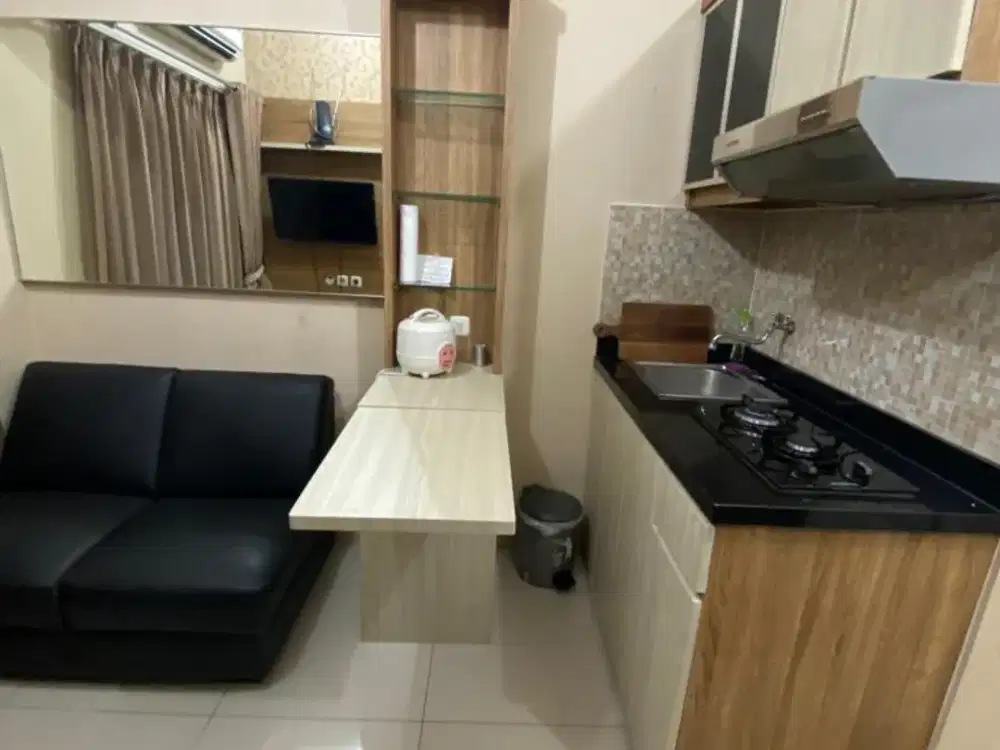 Dijual Apartemen Green Pramuka Siap Huni Atas Mall Full Furnished