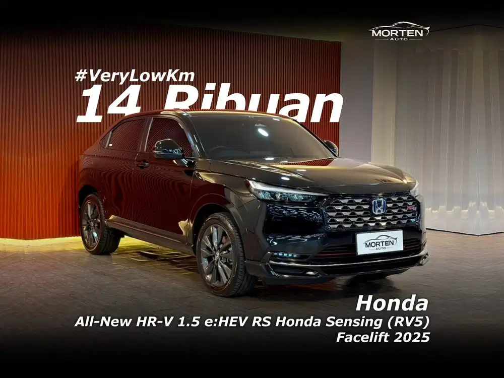 [Very Low Km!!!] Honda All-New HR-V 1.5 e:HEV RS (RV5) Facelift 2025