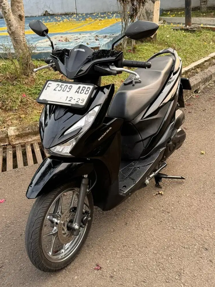 Honda Beat Deluxe Keyless Thn 2024 Hitam Mulus