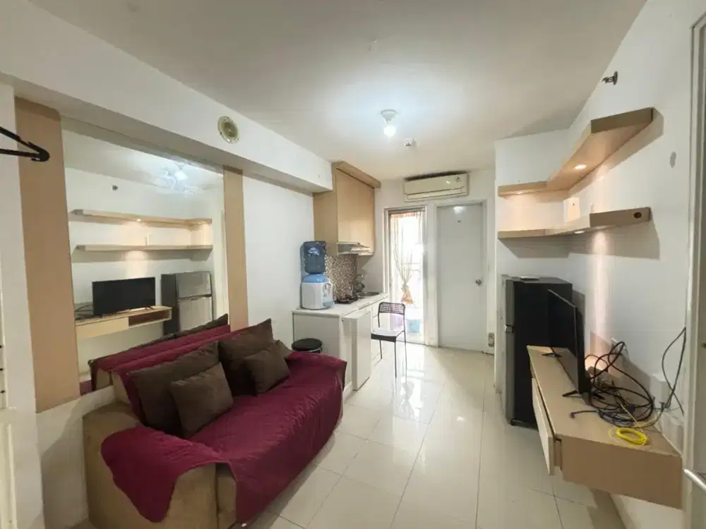 Disewakan murah 2BR Furnish lantai rendah Apartemen Bassura City