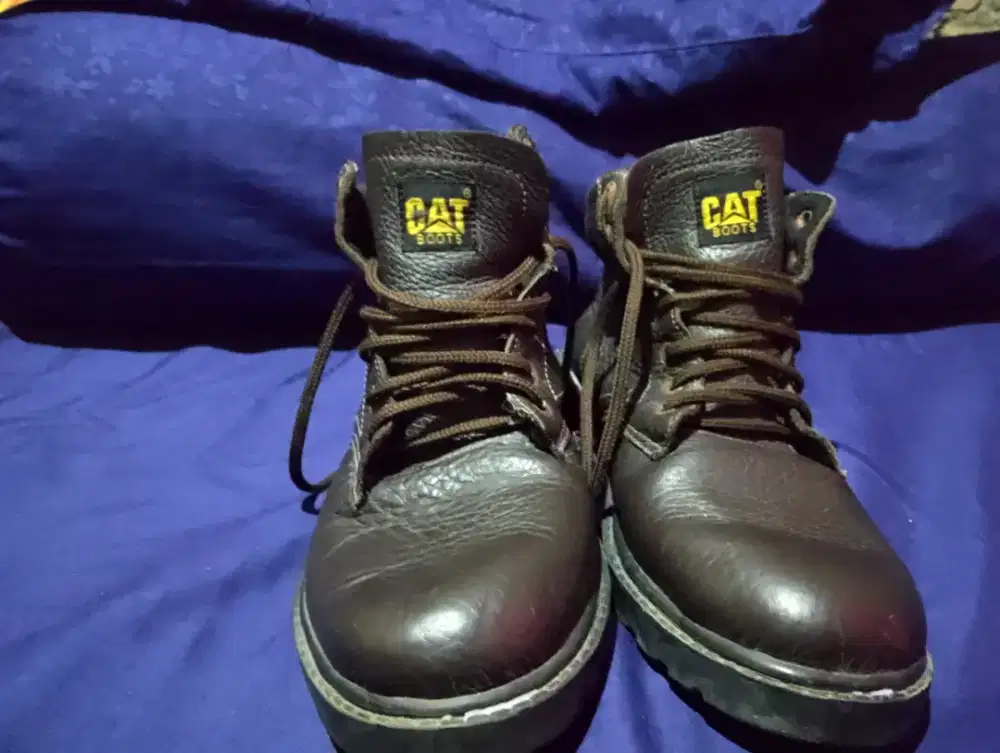 Sepatu boots Septy kulit