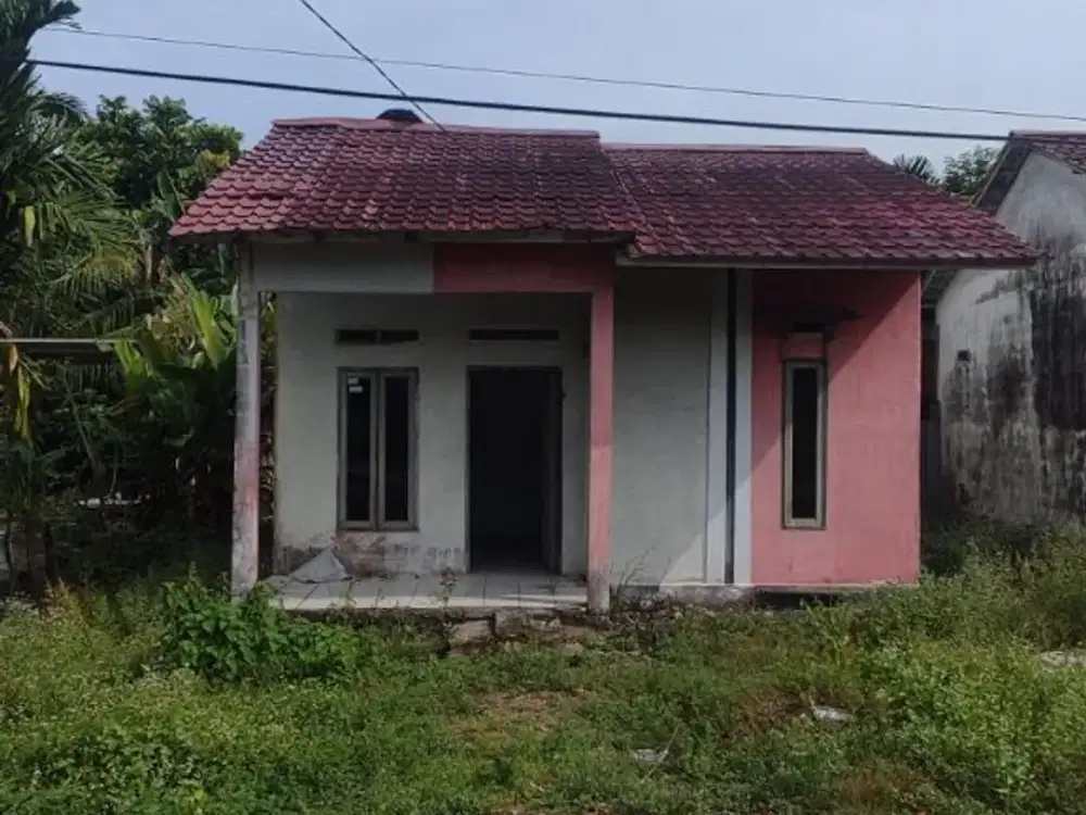 Rumah Siap Dibangun Ulang Lokasi Cakep Harga Dibawah Pasaran