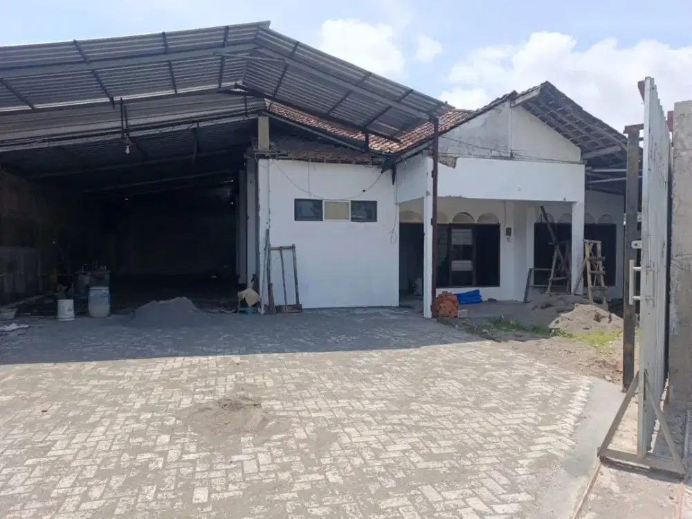 Disewakan Kembali Gudang dan Rumah Minimalis Murah di Jl Imogiri Timur