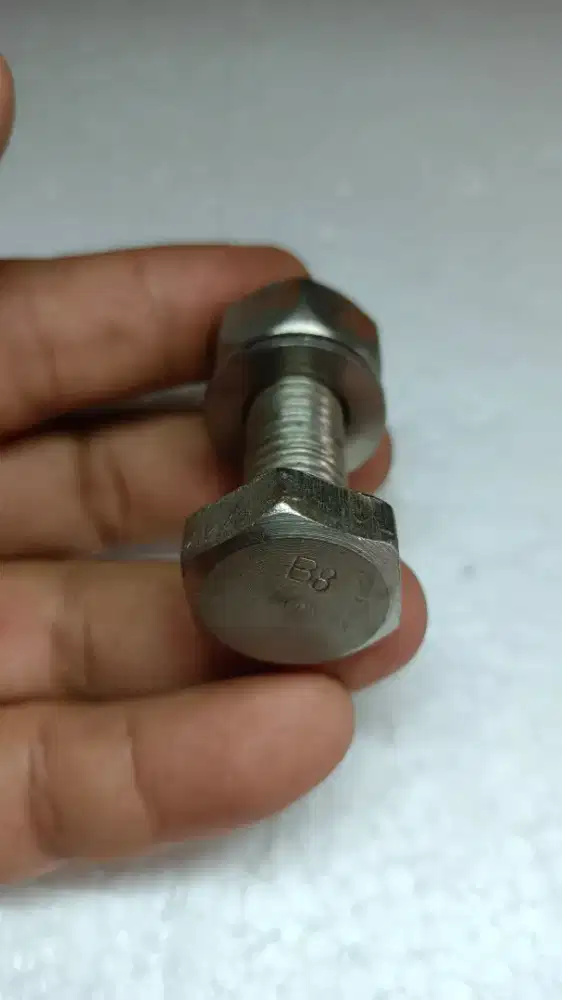 Hex Bolt A320 Gr.B8 With 1 HexNuts A194 Gr.8Spec Std MarineOffshore