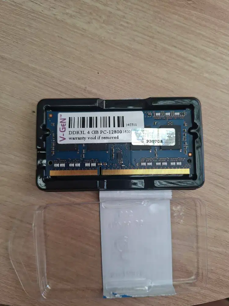 RAM DDR3L Soddim 4Gb PC12800 V-GEN Preloved