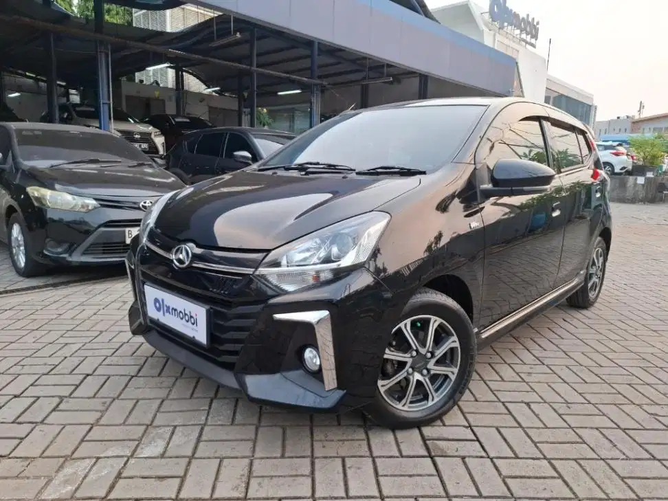 KM Rendah - Daihatsu Ayla 1.2 R Bensin-AT 2021