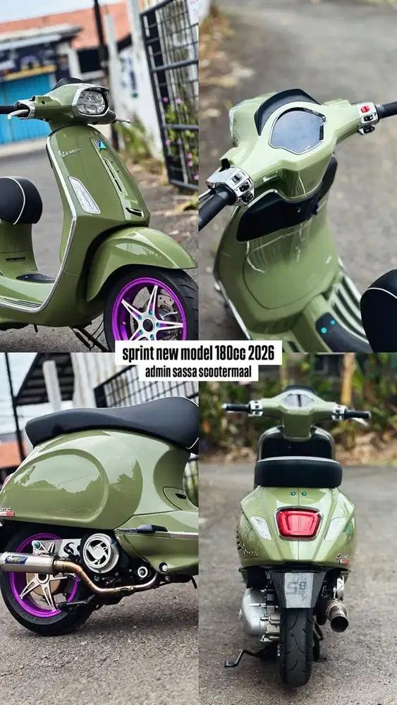 VESPA SPRINT NEW MODEL 180CC 2026
