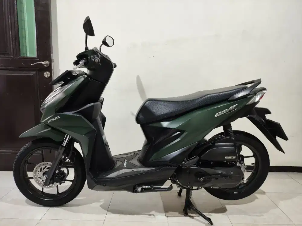 HONDA BEAT DELUXE CBS ISS WARNA HIJAU ARMY