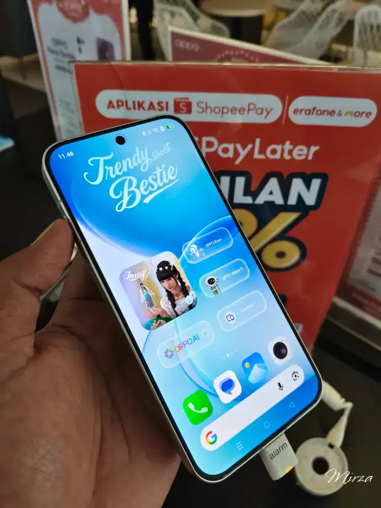 Oppo reno 16,, bisa cicilan promo 0% pake shoppe paylater extra