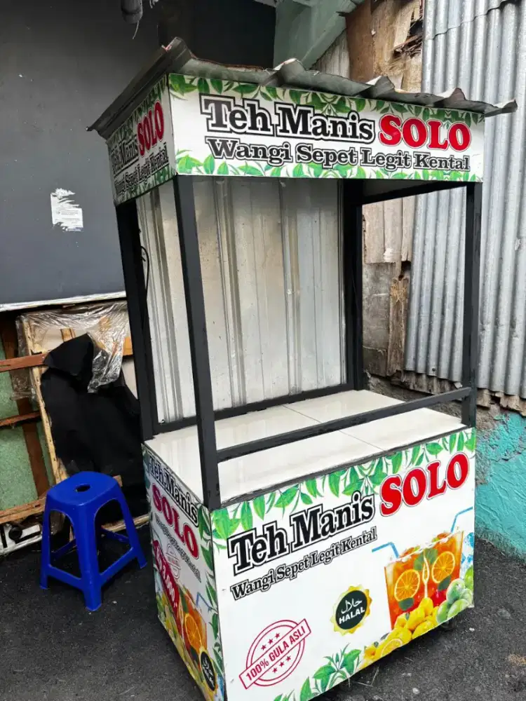 Jual gerobak teh solo