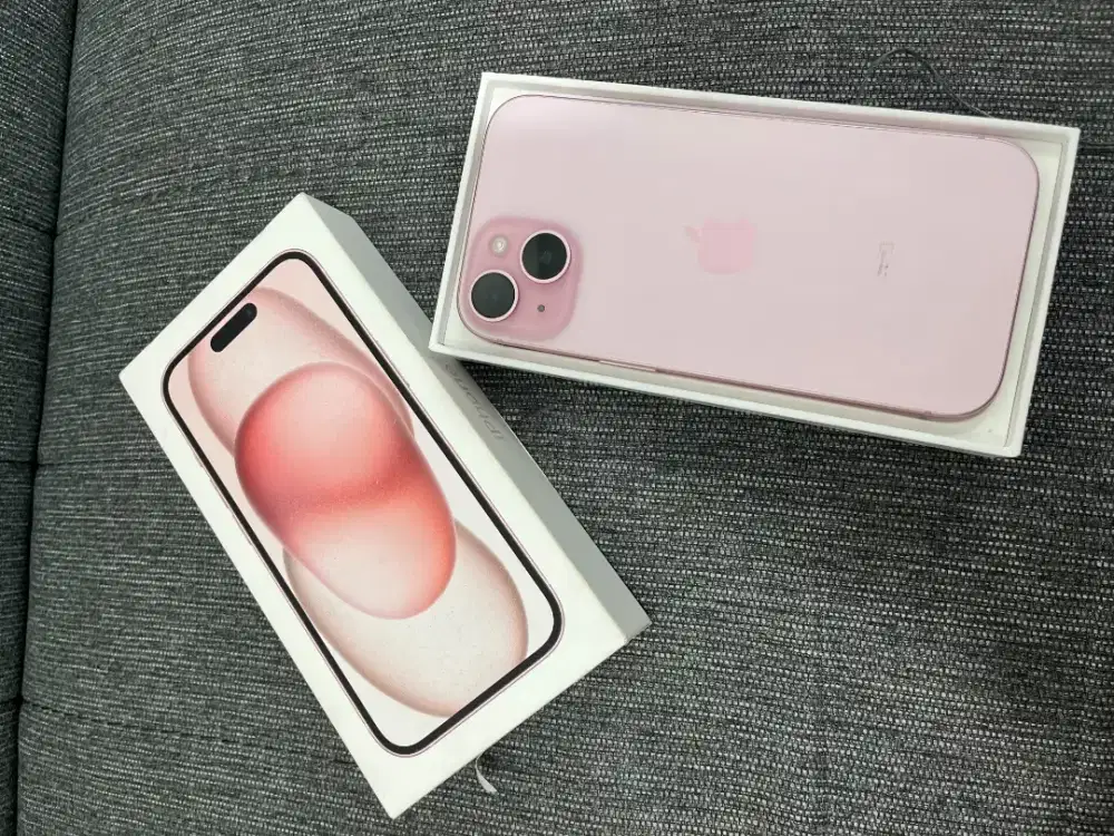 Iphone 15 128 pink ex Blibli SA/A