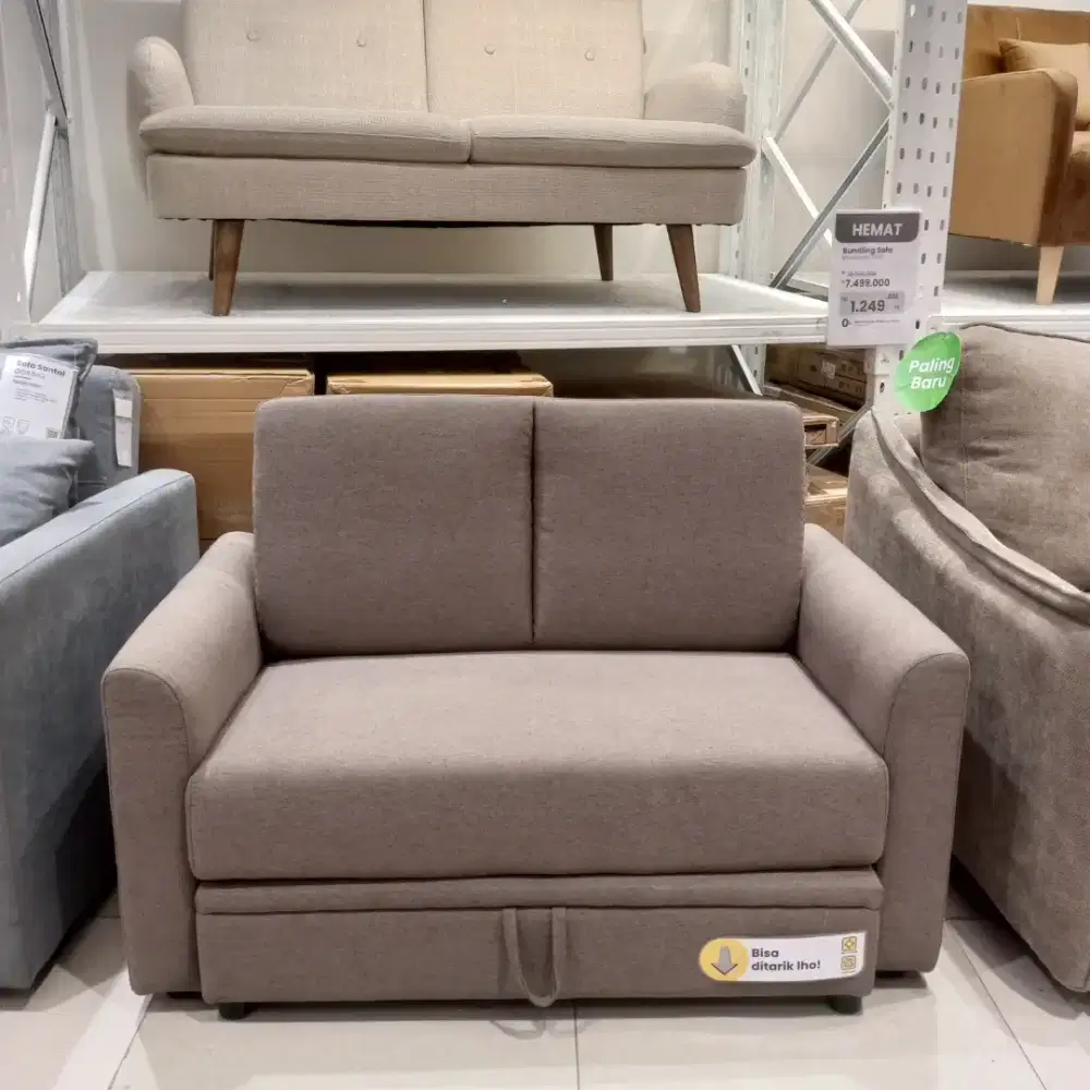 Sofa dan Penyimpanan Empuk Minimalis