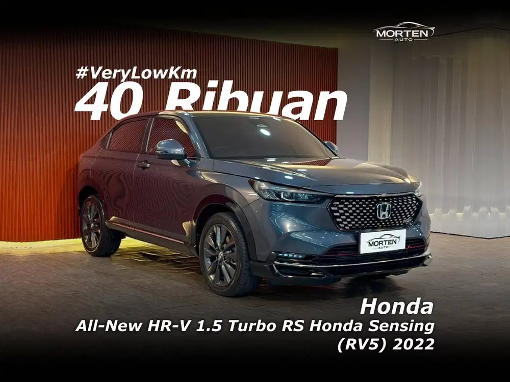 [Very Low Km!!!] Honda All-New HR-V 1.5 Turbo RS Honda Sensing 2022