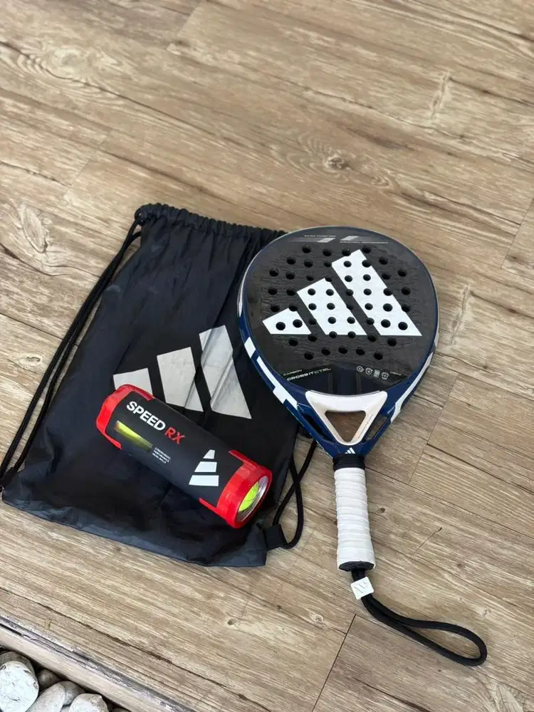 RAKET PADEL ADIDAS CROSS IT CTRL 2025 LIKE NEW FREE BOLA DAN GRIP BARU