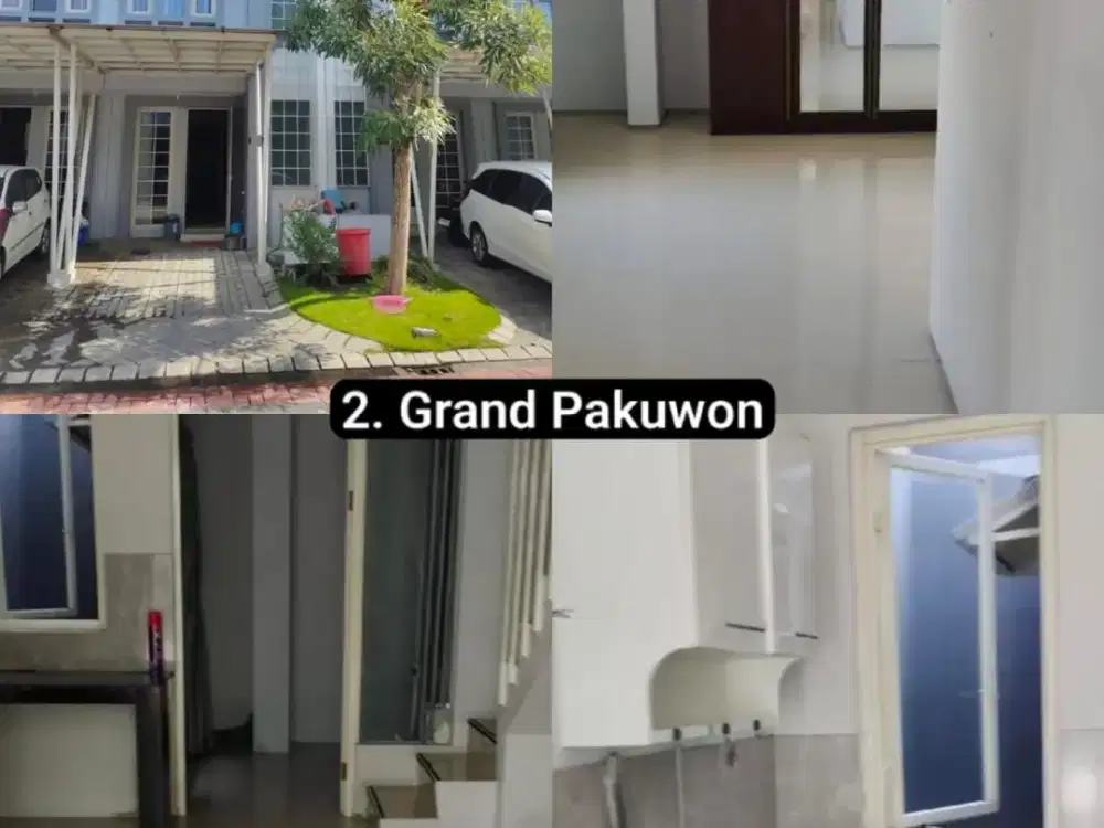 DIJUAL 2 LANTAI RUMAH EDISI BARAT GRAND PAKUWON CLUSTER QUEENLAND