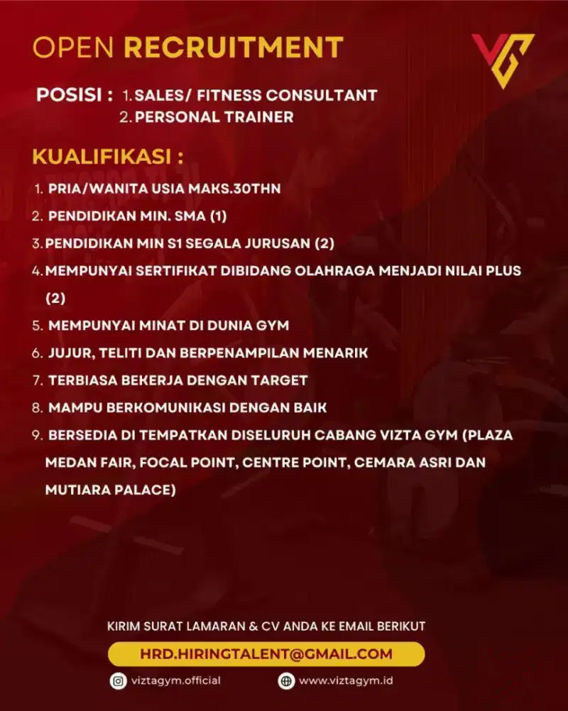 Sales Marketing/Personal Trainer