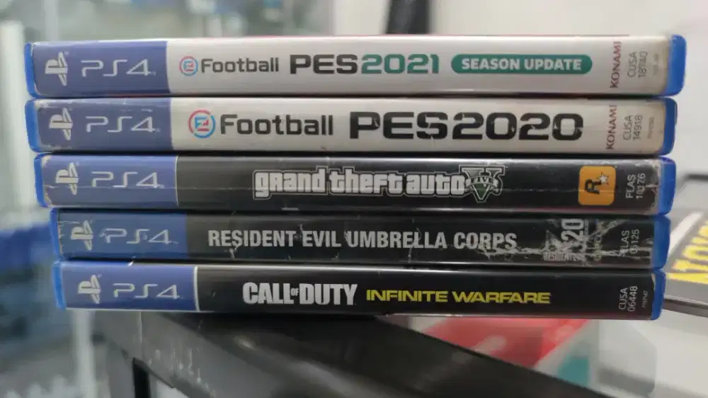 Pes2021 Pes2020 GTAV bonus 2 games