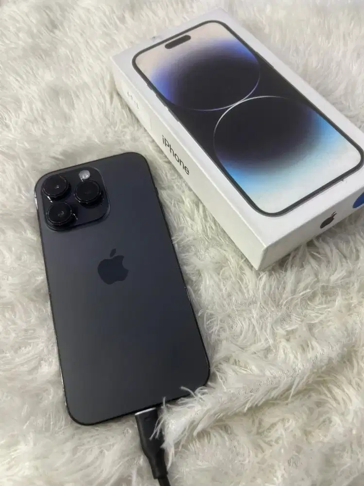 Iphone 14 pro 128gb ibox fullset oem mulus