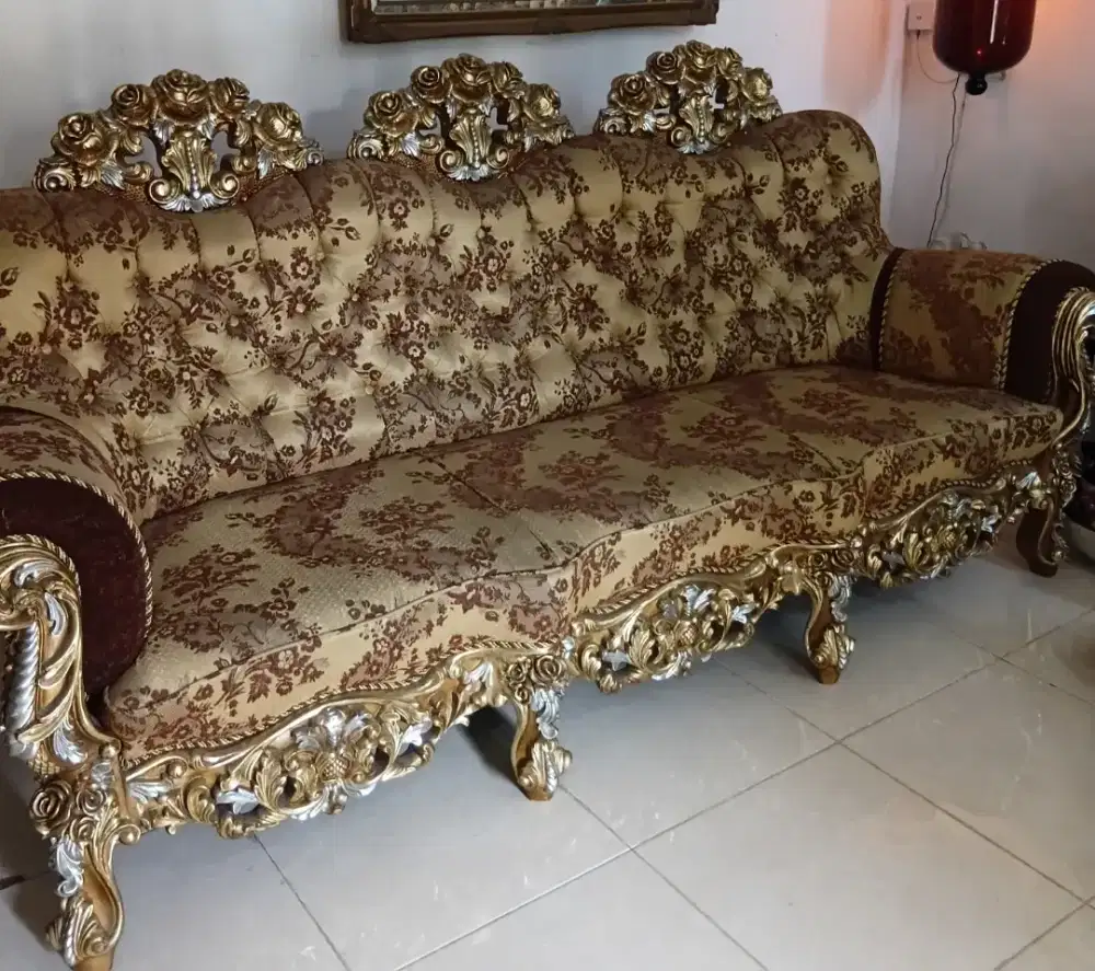 JUAL CEPA KURSI ATAU SOFA 3 SEAT KOKOH & BERAT
