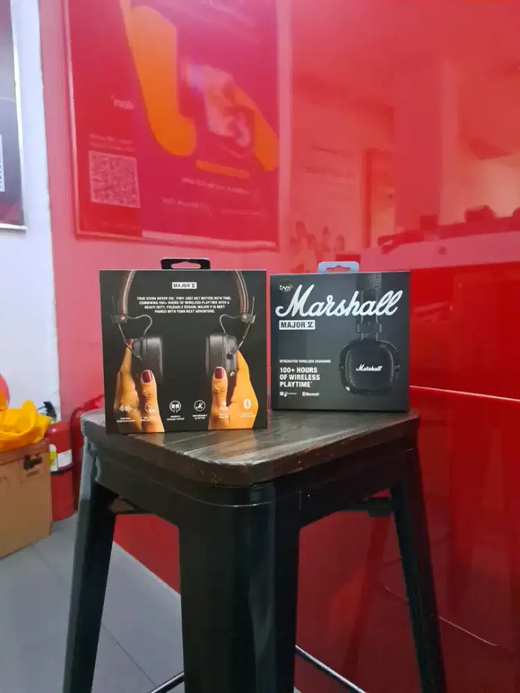 Marshall Major V Major5 Wireless Headphones Original Segel Garansi TAM