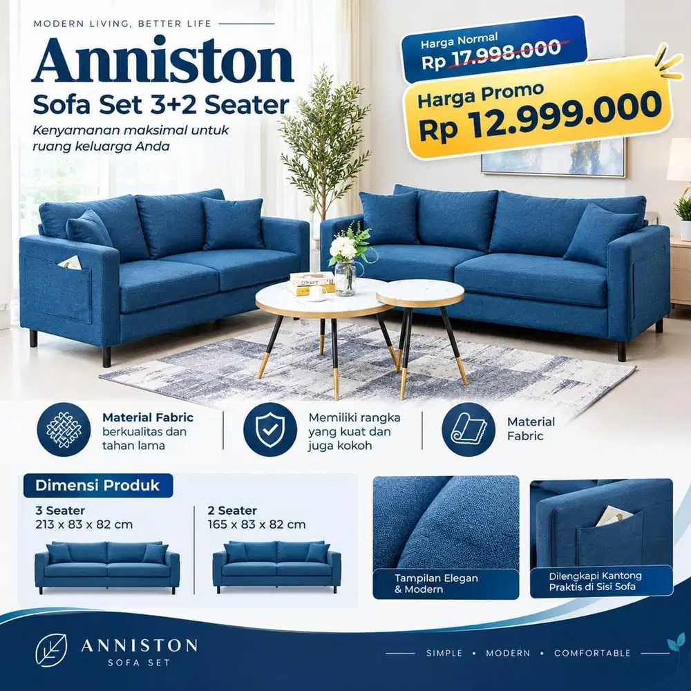 Sofa set by informa