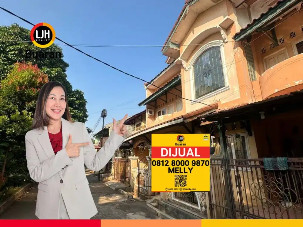 Dijual Rumah Komplek 2 Lantai Jatibening Baru Bekasi
