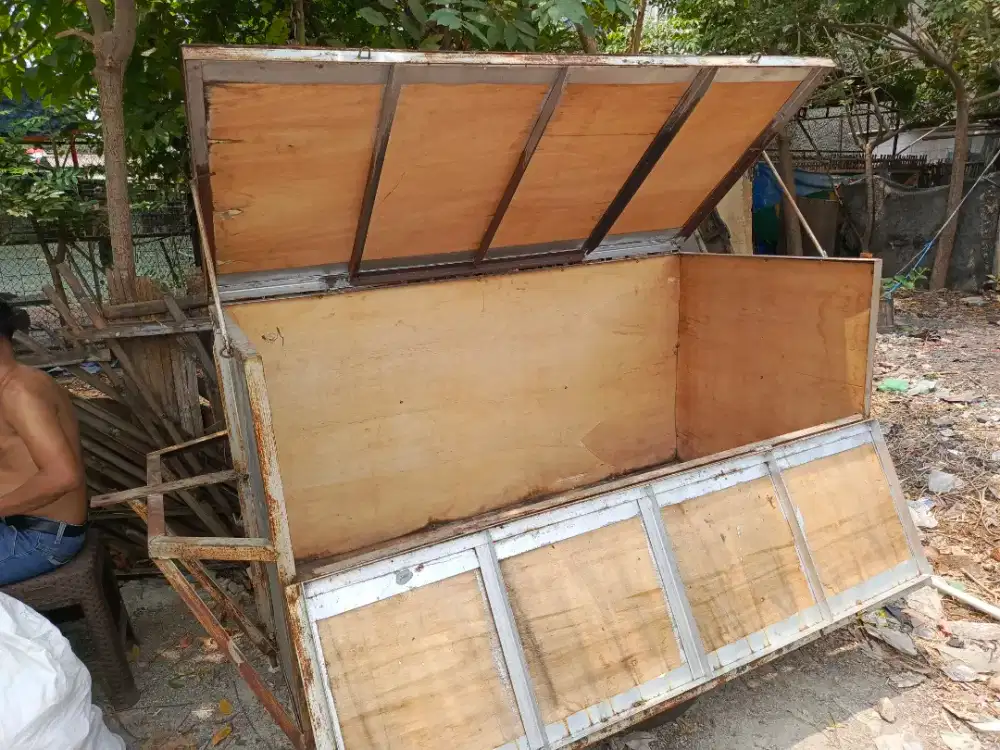 Gerobak Box Dagang