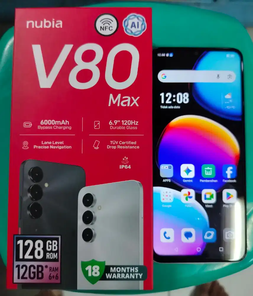 ZTE NUBIA V80MAX 6+6/128Gb FULLSETT